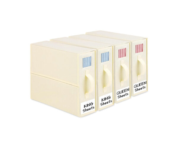 sheet Sheet Organizer for Lien Closet